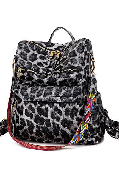 Vegan Leather Backpack