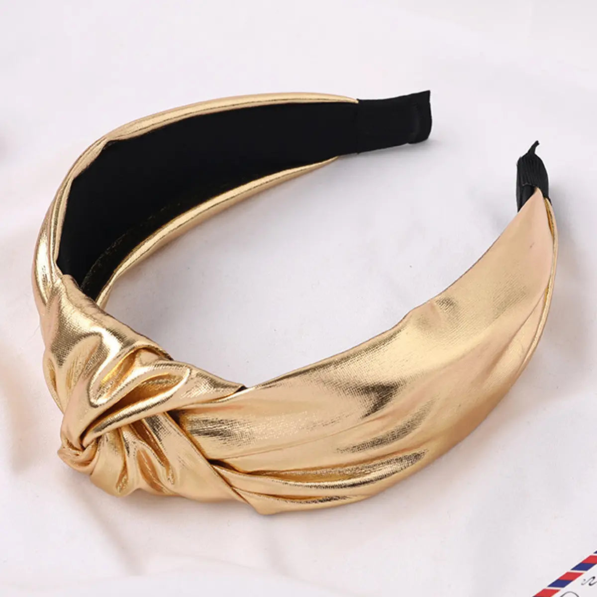 Metallic Knot Decor Headband