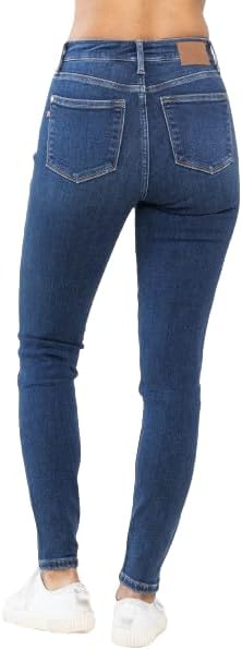 Judy Blue High Rise Dark Wash Thermal Skinny Jeans