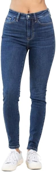 Judy Blue High Rise Dark Wash Thermal Skinny Jeans