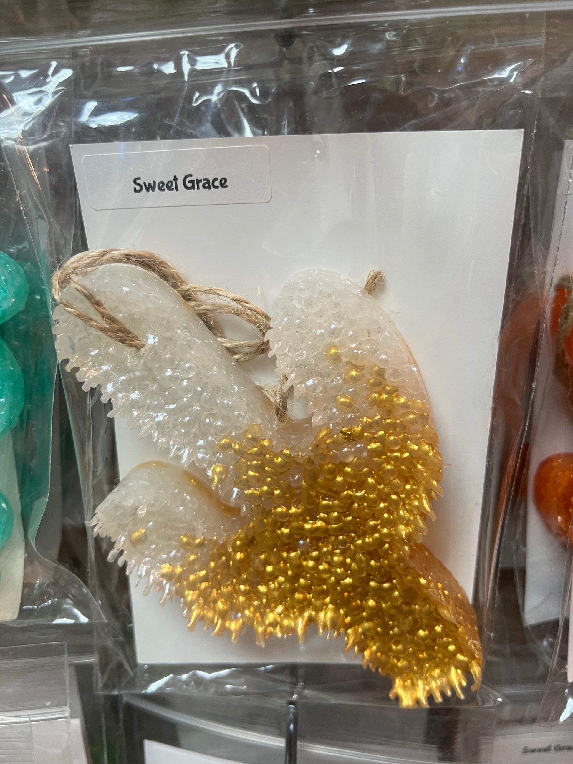 Mardi Gras Boot Car Freshie - Sweet Grace Scent