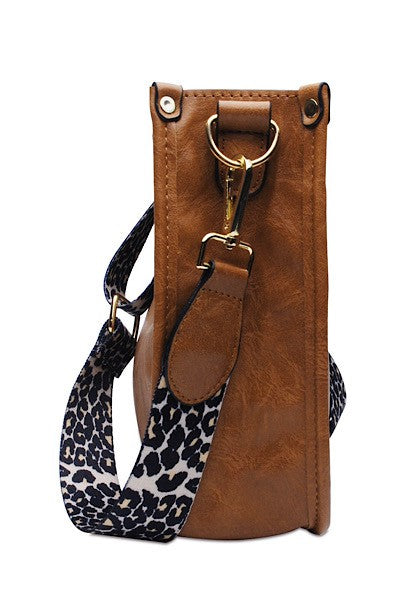 Leopard Strap Purse