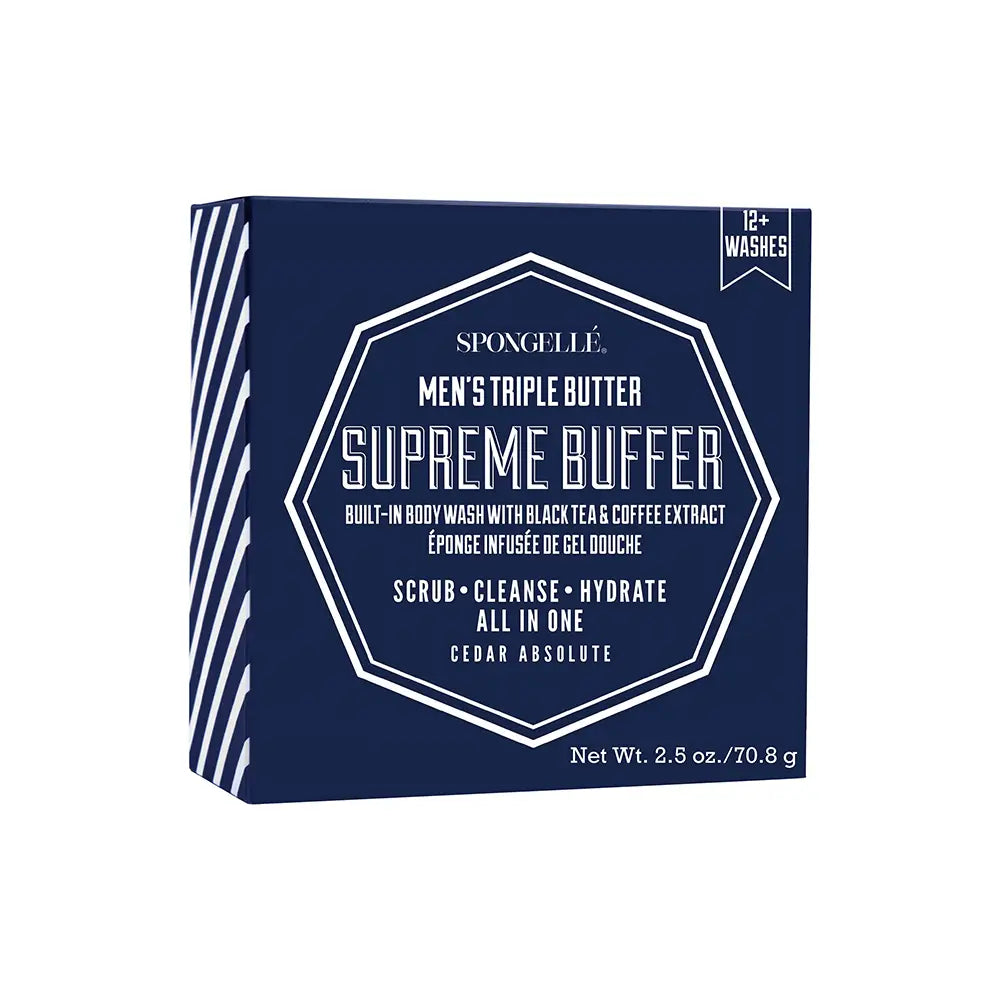 Spongelle Men's Buffer with Built In Bodywash