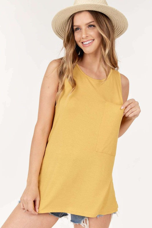 Round Neck Tank Top