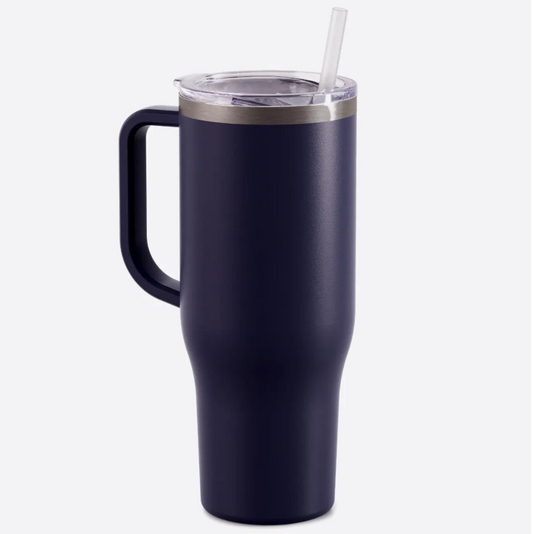 Matte Midnight 40oz Charger Tumbler